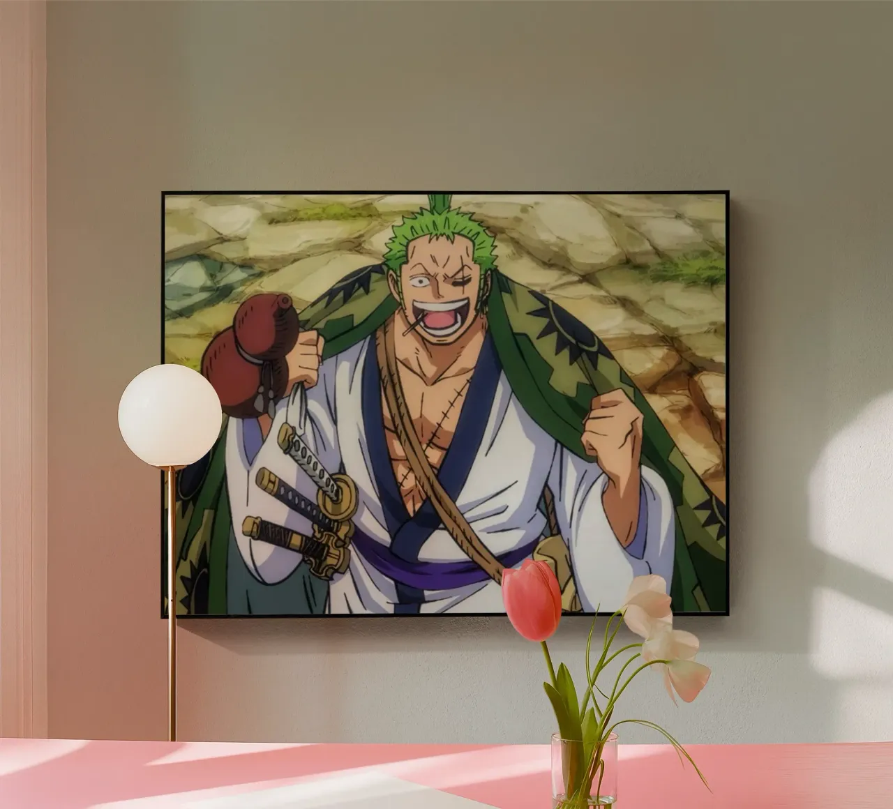 Roronoa Zoro plexiglass da Musadad Shop