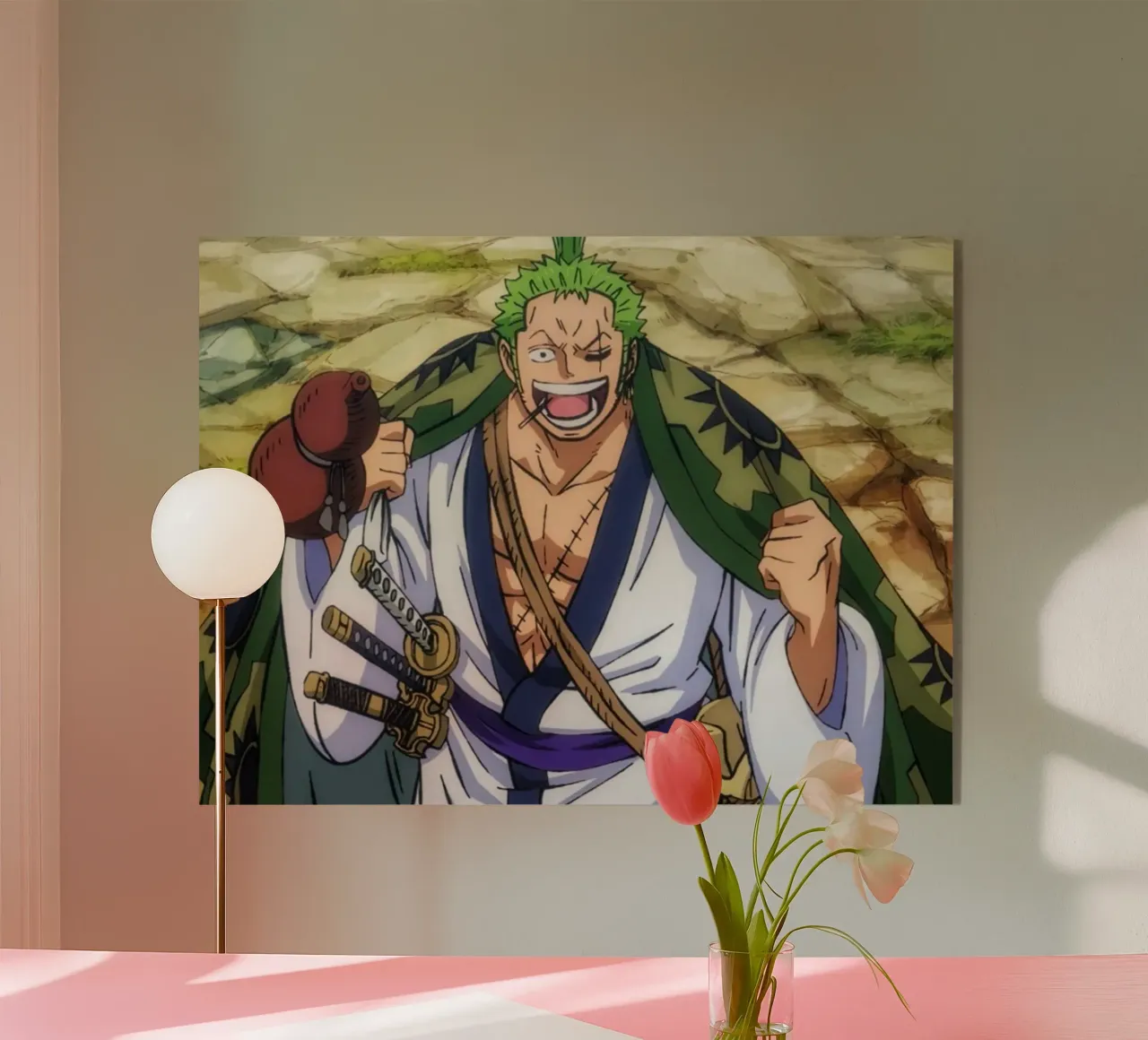 Roronoa Zoro plexiglass da Musadad Shop