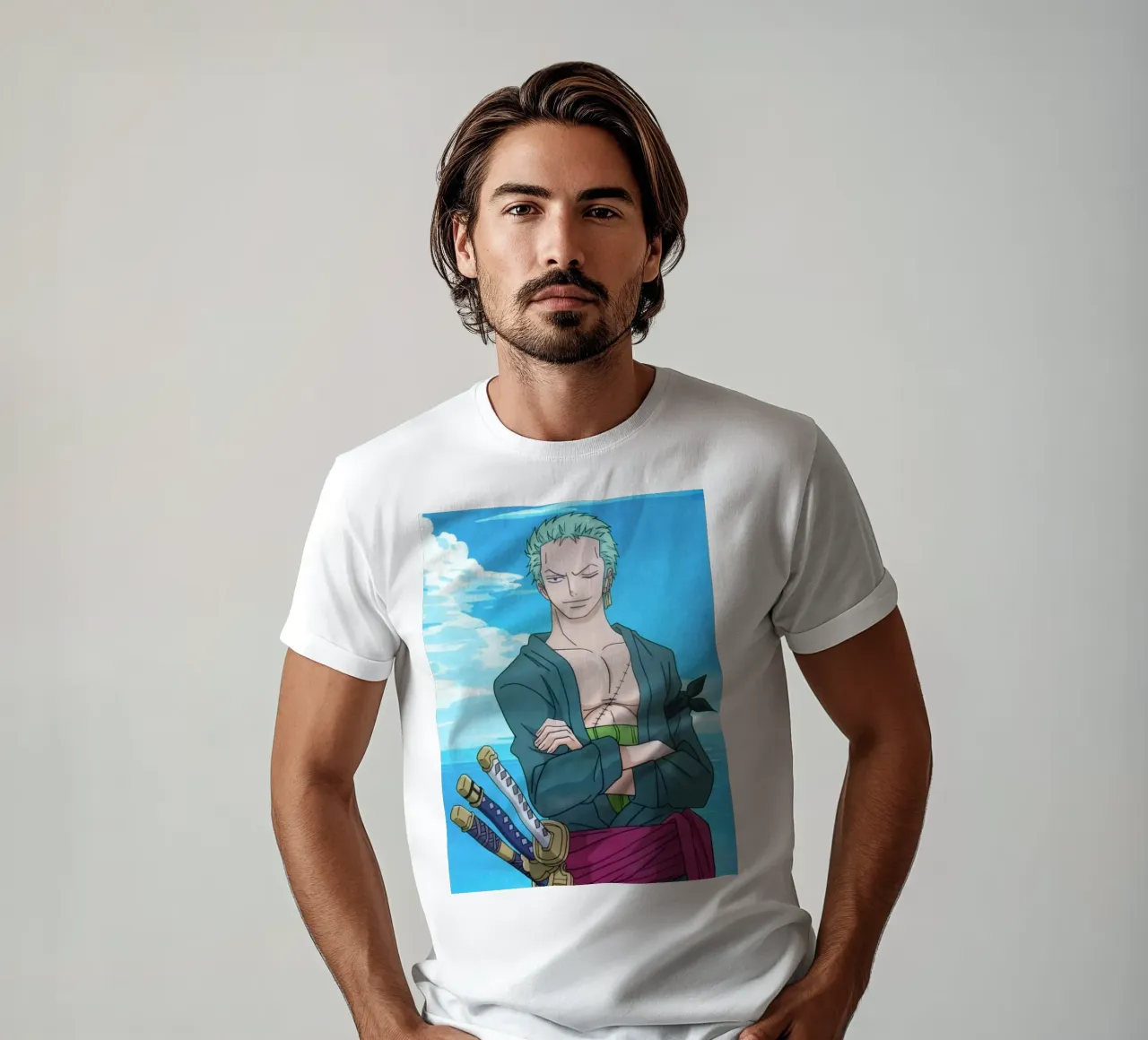 Roronoa Zoro t-shirt da Musadad Shop