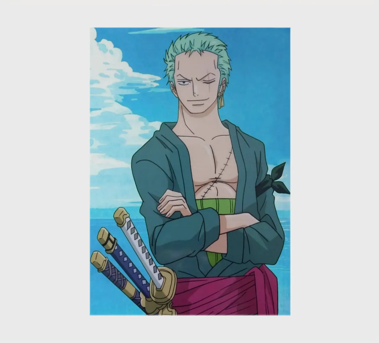 Roronoa Zoro diario da Musadad Shop