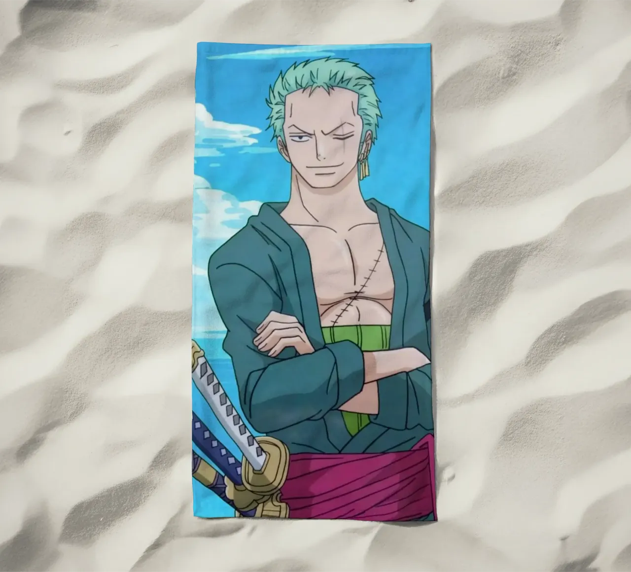 Roronoa Zoro telo mare da Musadad Shop