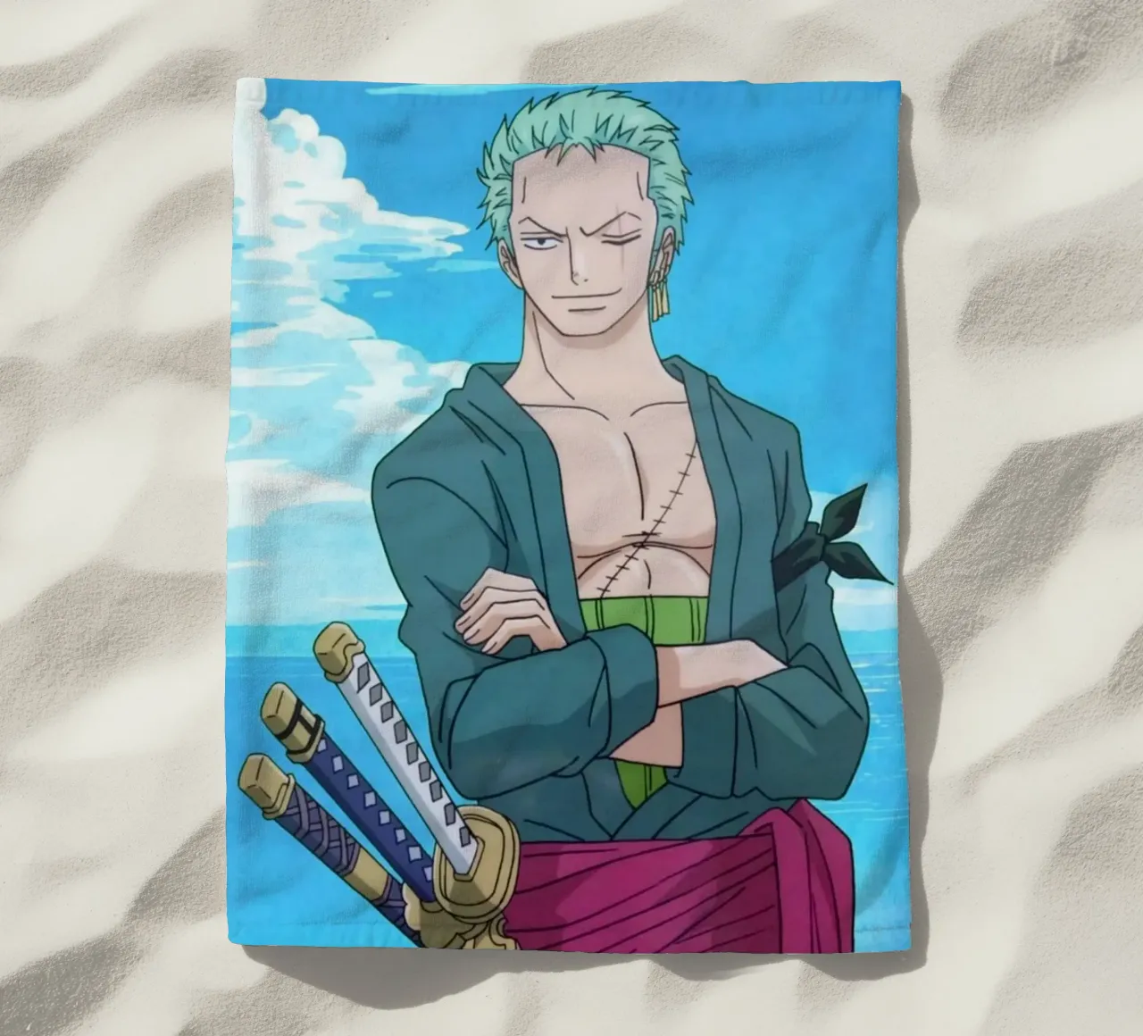 Roronoa Zoro telo mare da Musadad Shop