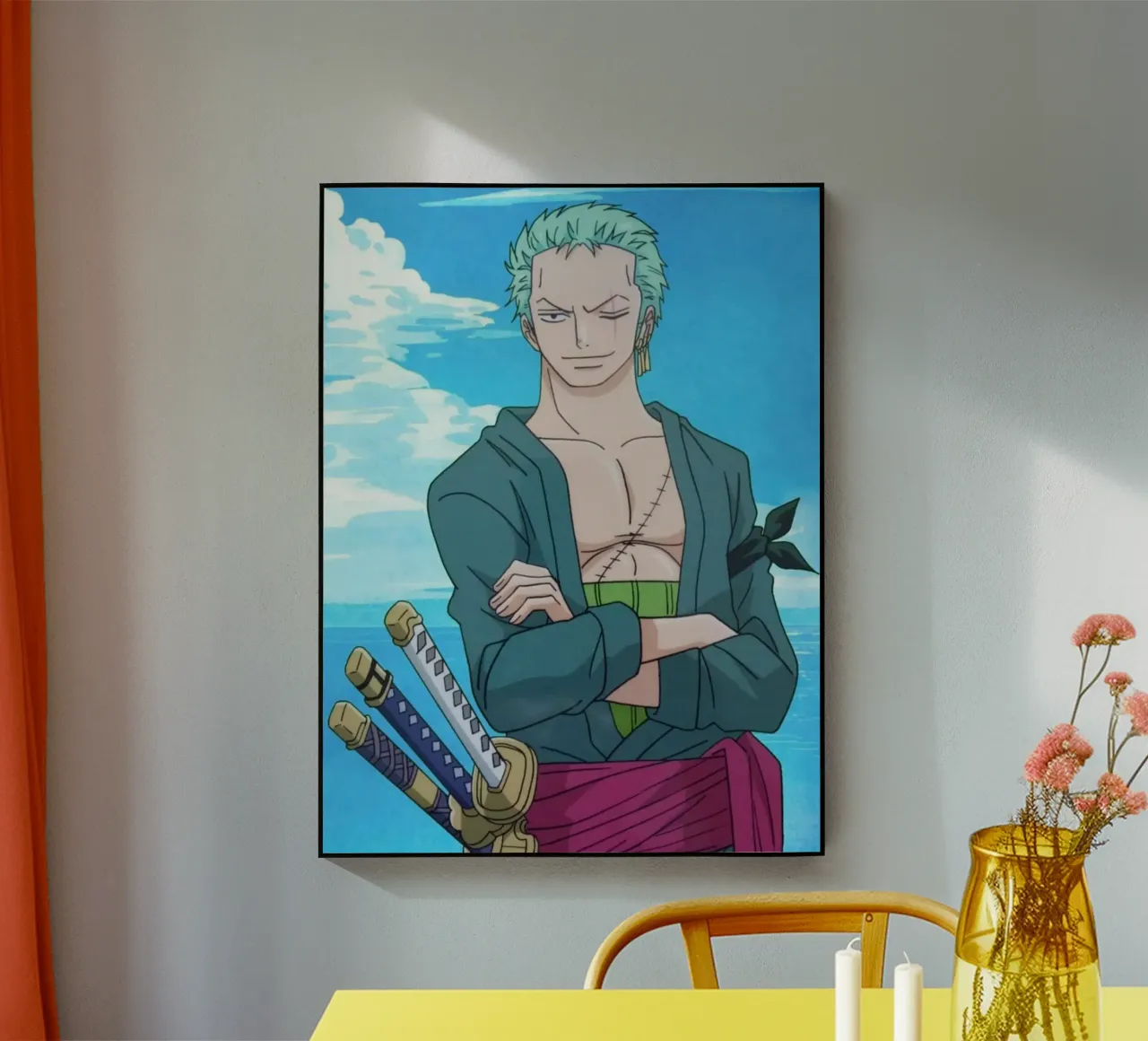 Roronoa Zoro plexiglass da Musadad Shop
