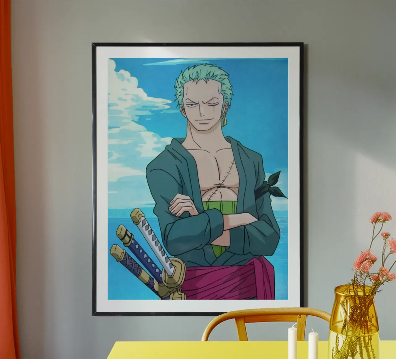 Roronoa Zoro Hahnemühle von Musadad Shop