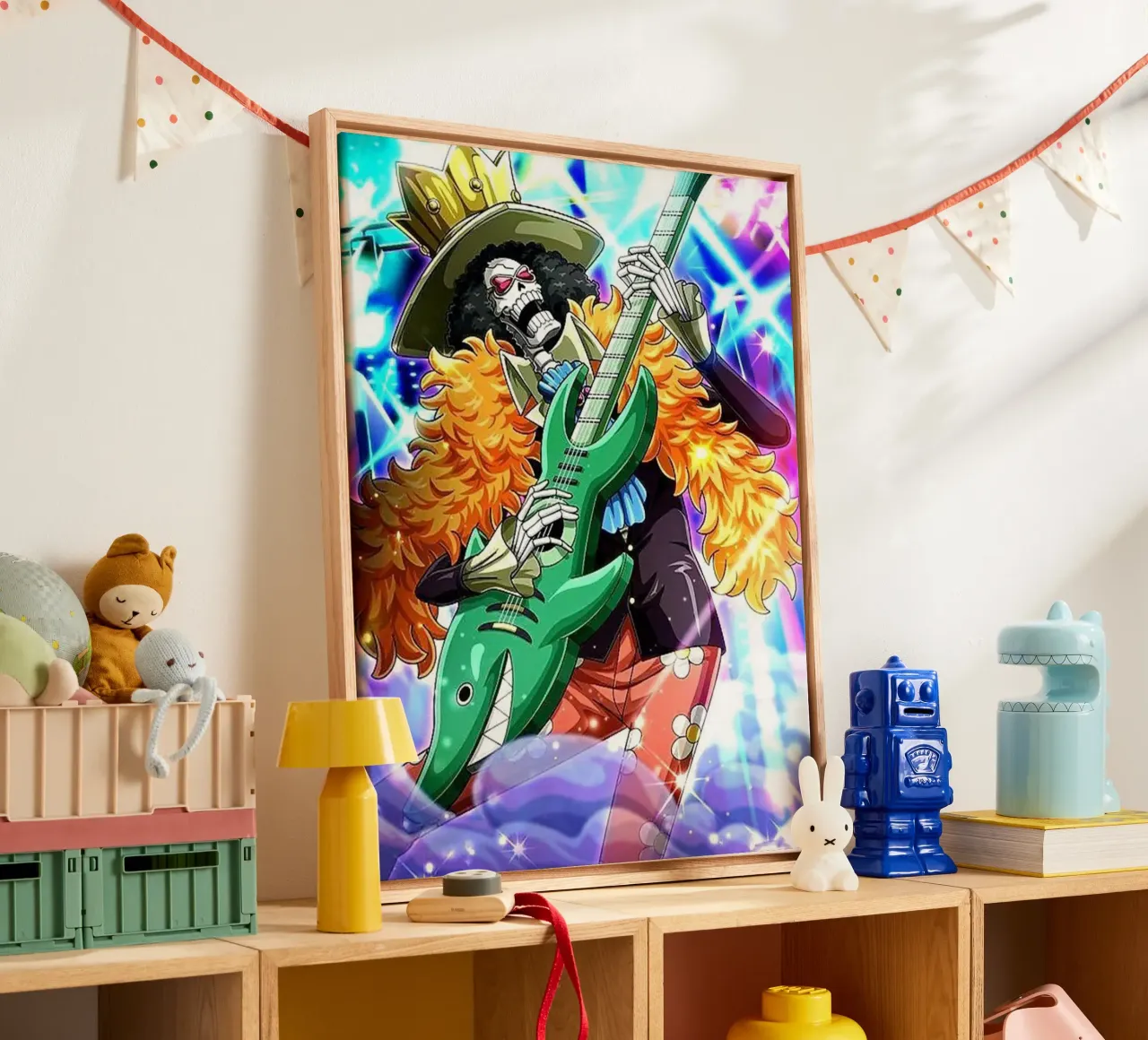 Soul King One piece tela con Cornice a cassetta da Musadad Shop