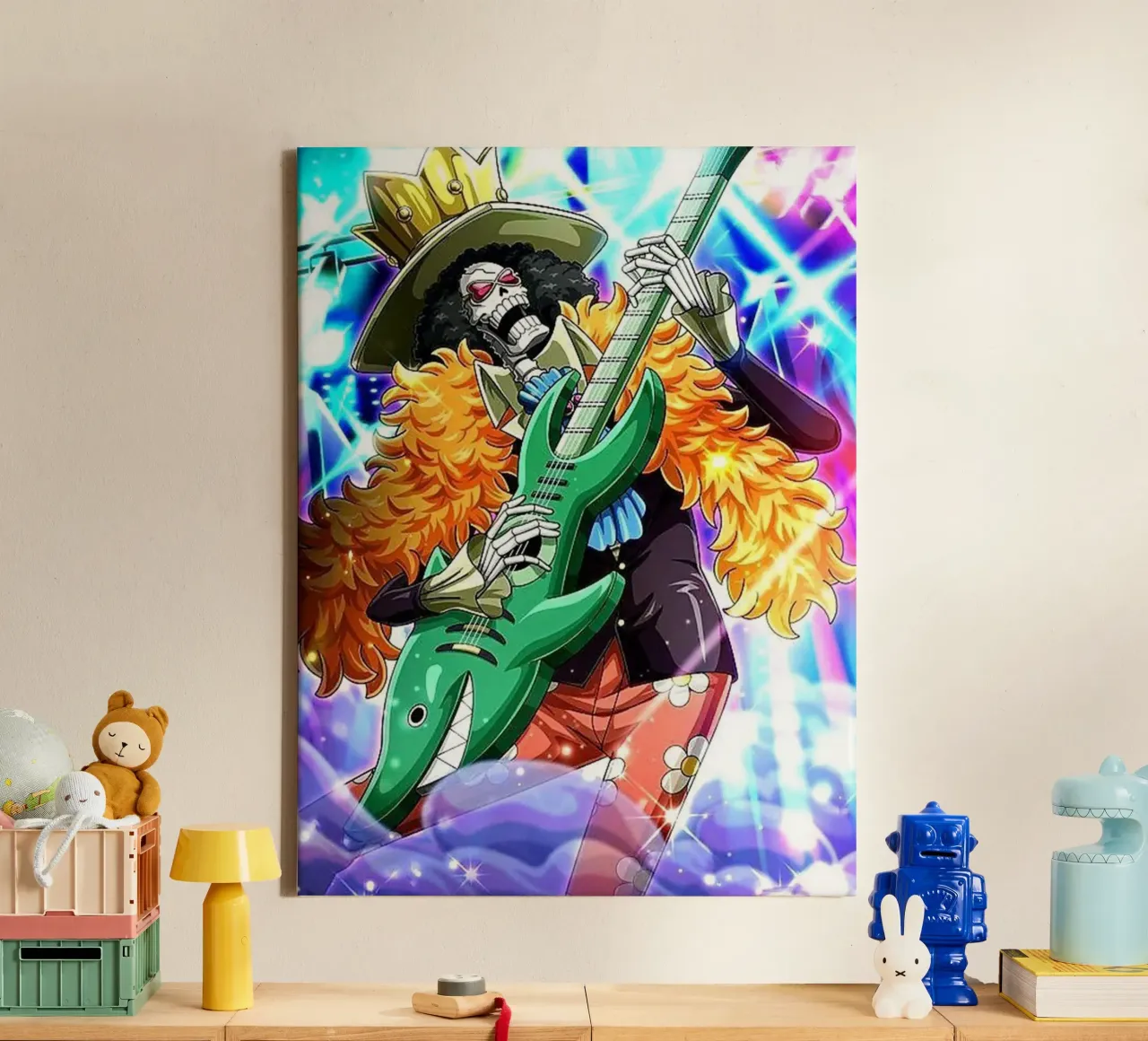 Soul King One piece tela con Cornice a cassetta da Musadad Shop