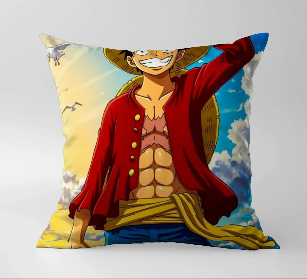 Luffy One Piece cuscino da Musadad Shop