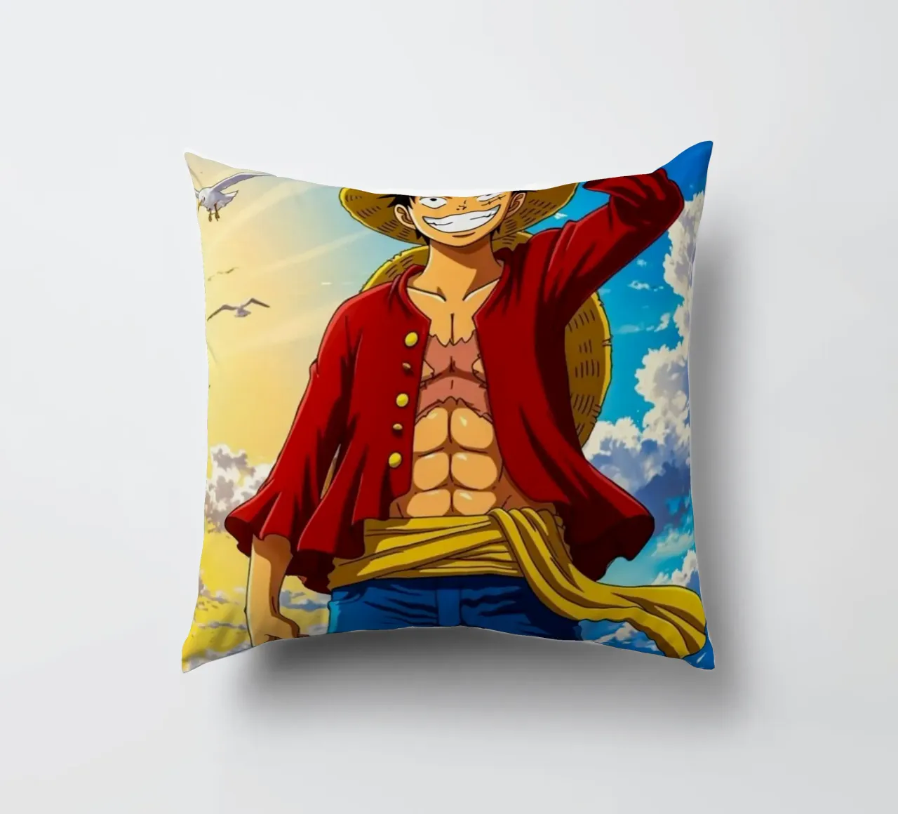 Luffy One Piece cuscino da Musadad Shop