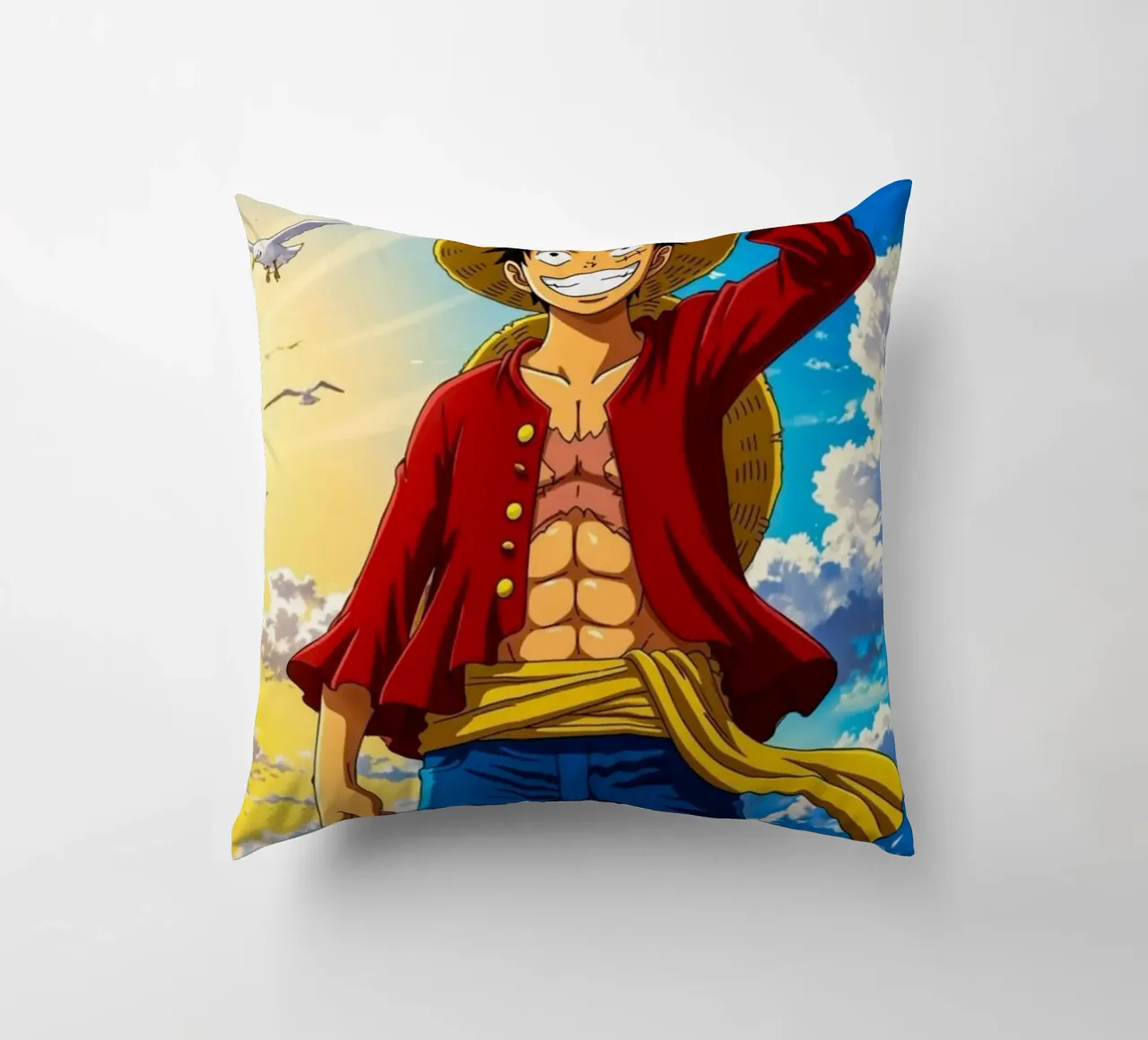 Luffy One Piece cuscino da Musadad Shop