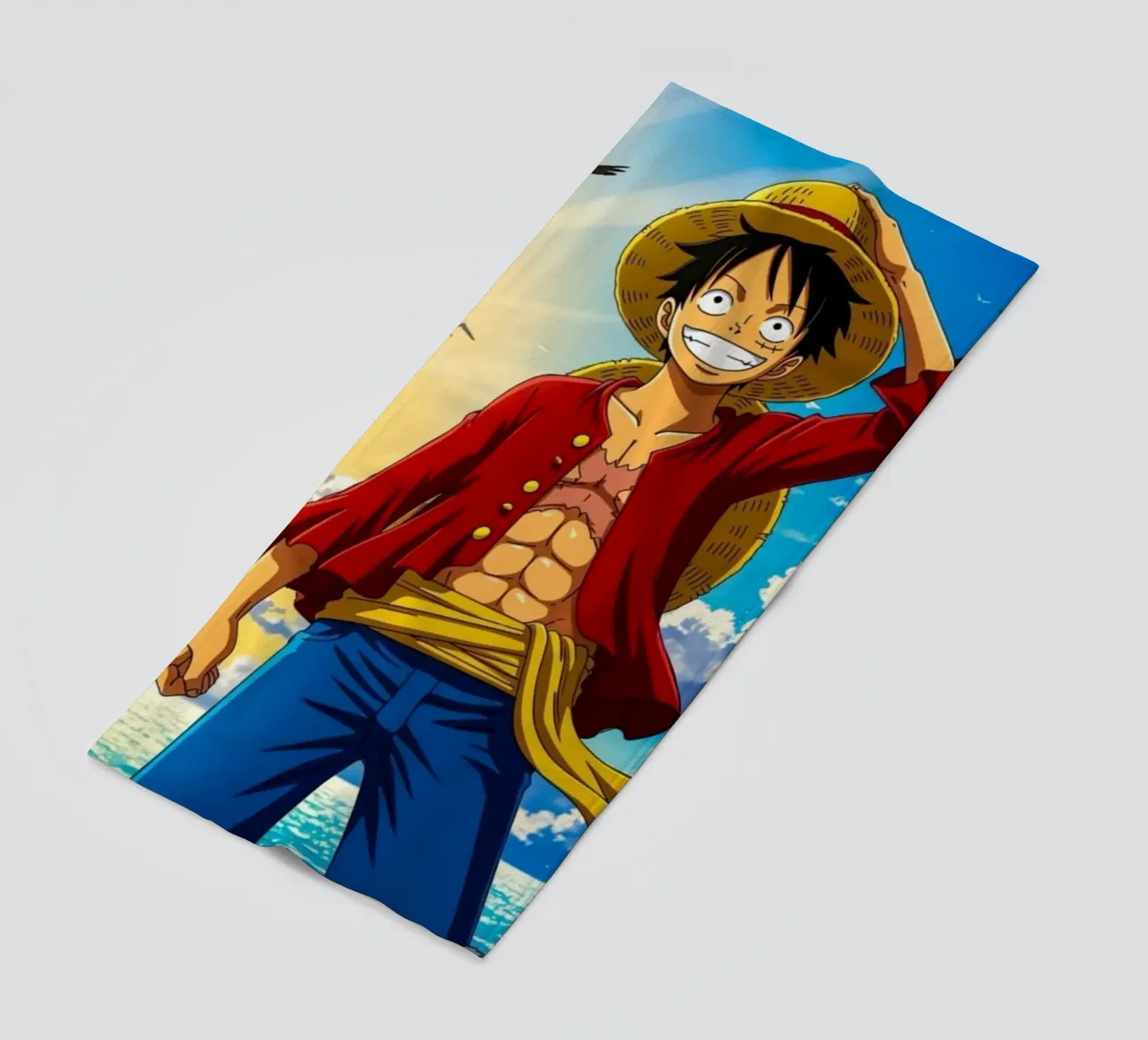 Luffy One Piece telo mare da Musadad Shop