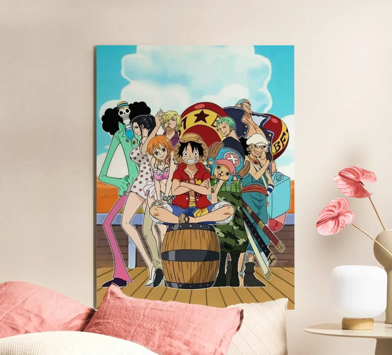 One Piece Crew alluminio dibond da Musadad Shop