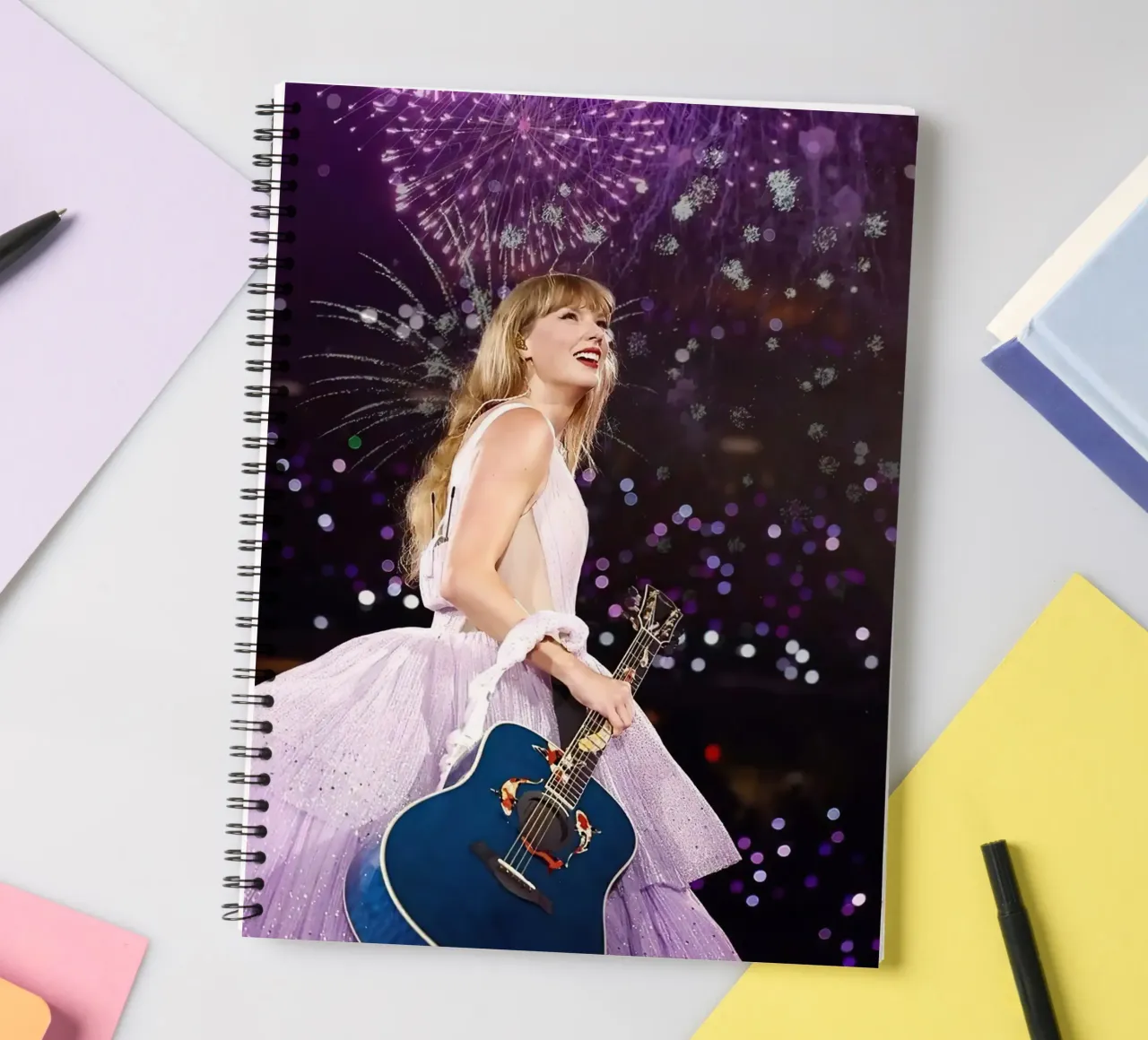 Taylor Swift spiral notebook by Musadad Shop