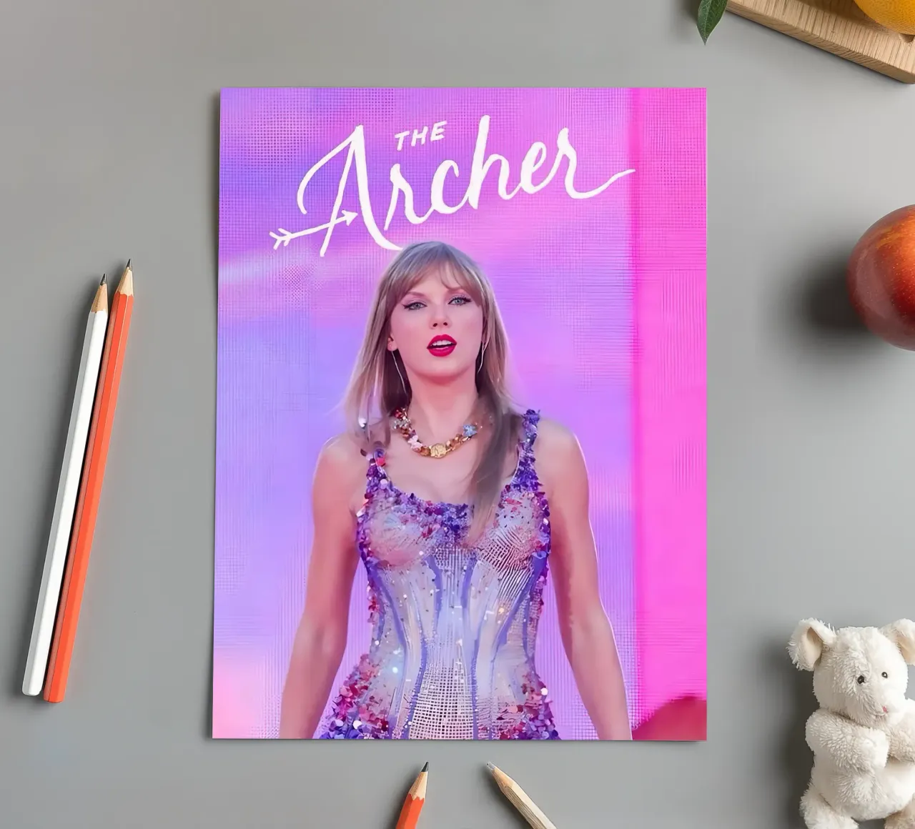 Taylor Swift foglio adesivo da Musadad Shop