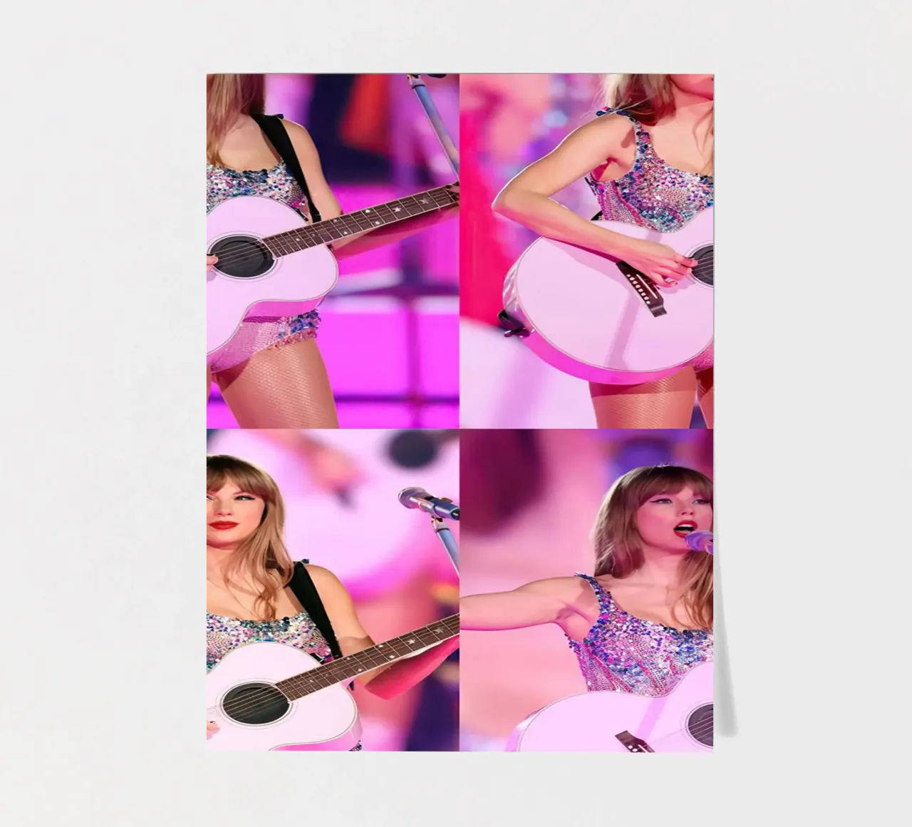 Taylor Swift foglio adesivo da Musadad Shop