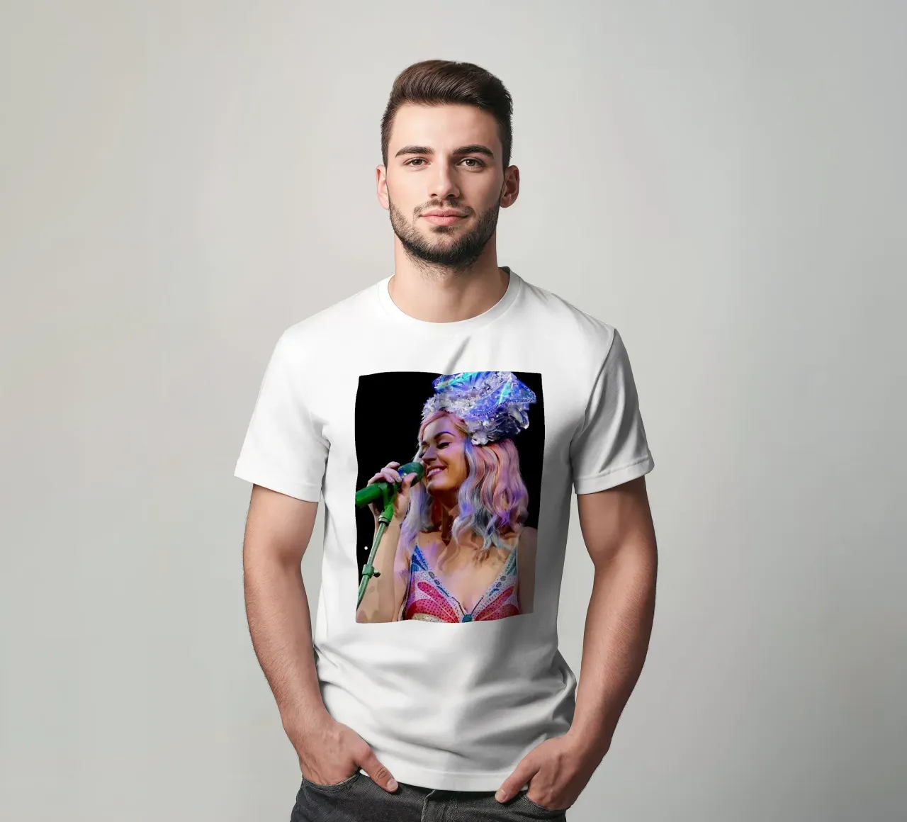 Katy Perry t-shirt by Musadad Shop