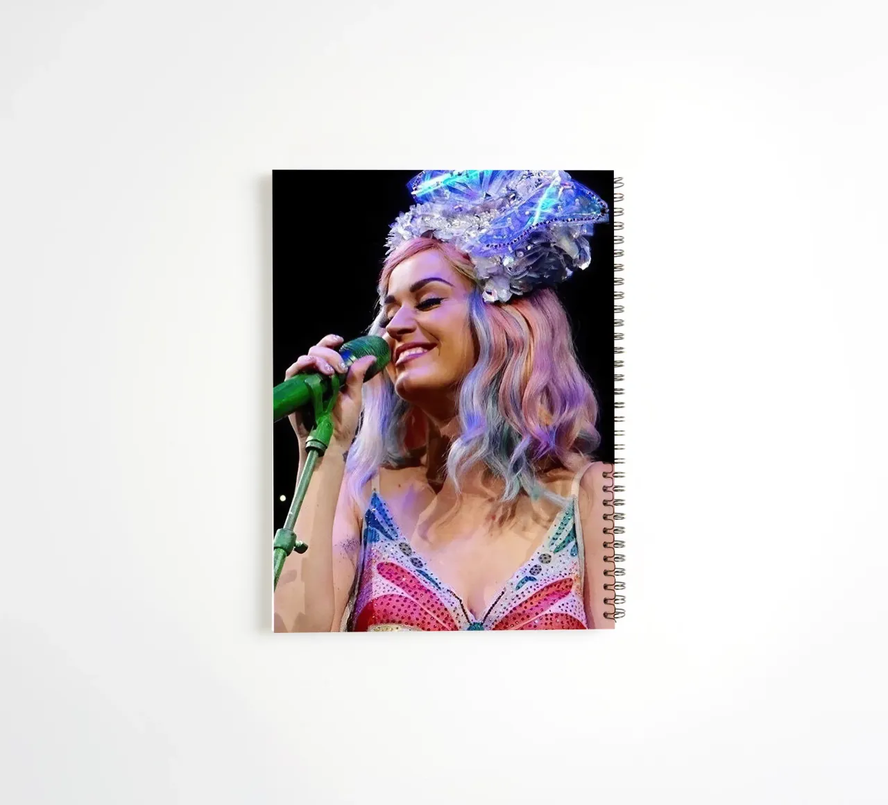 Katy Perry spiral notebook by Musadad Shop