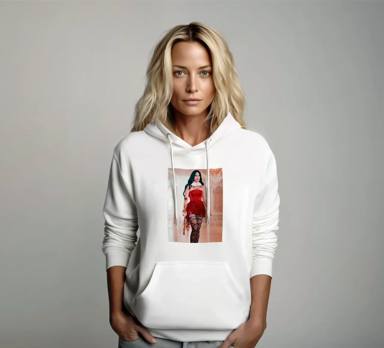 Katy Perry felpa con cappuccio da Musadad Shop