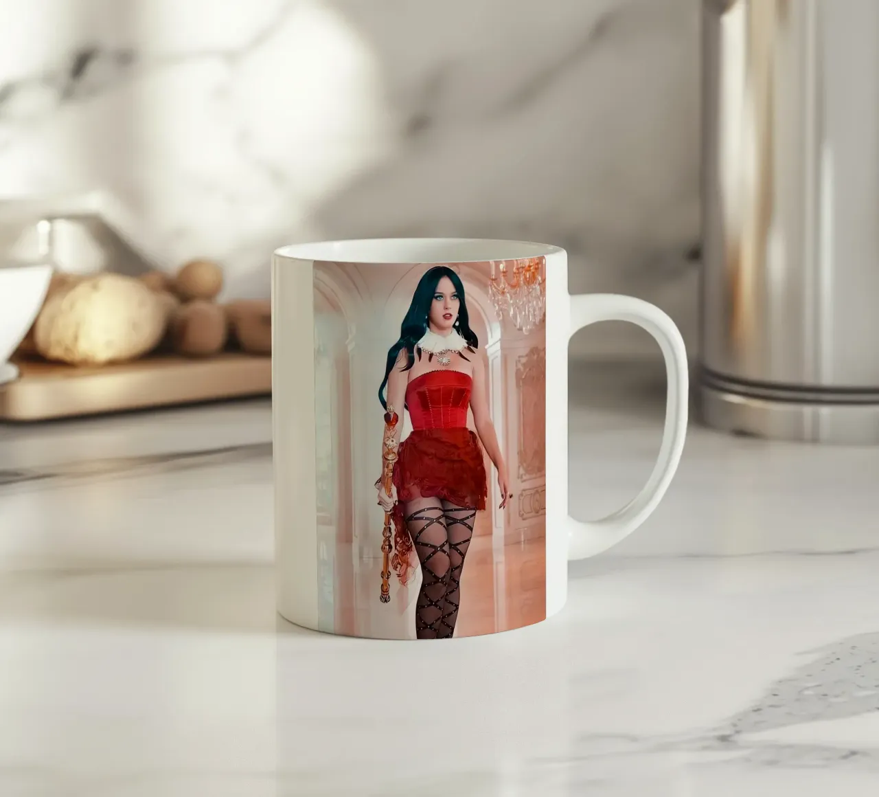 Katy Perry tazza in ceramica da Musadad Shop
