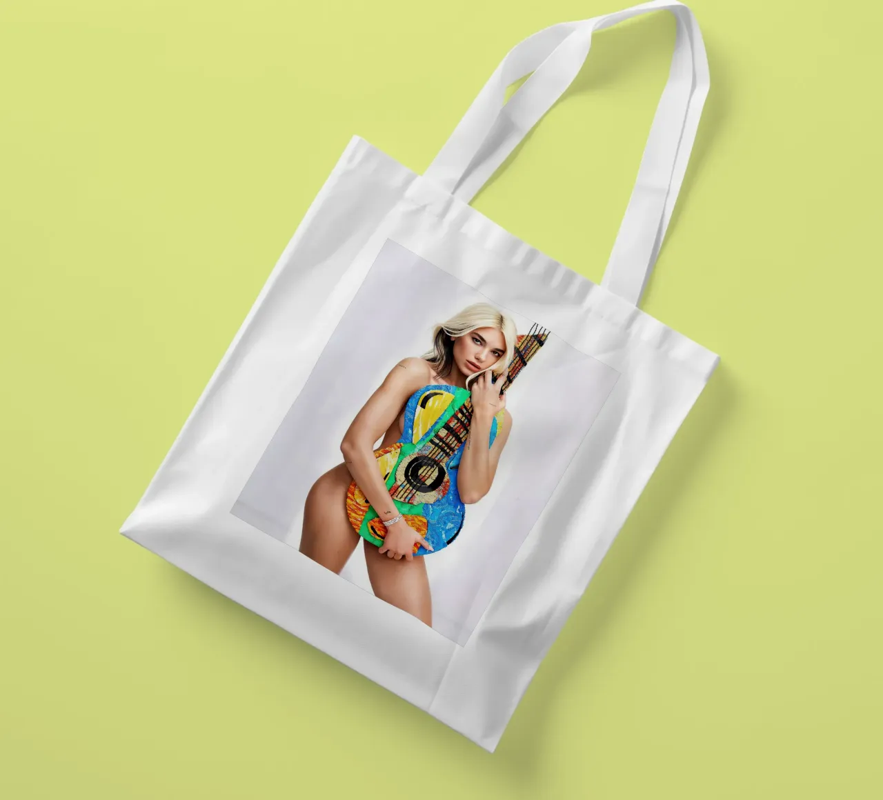 Dua Lipa tote bag by Musadad Shop