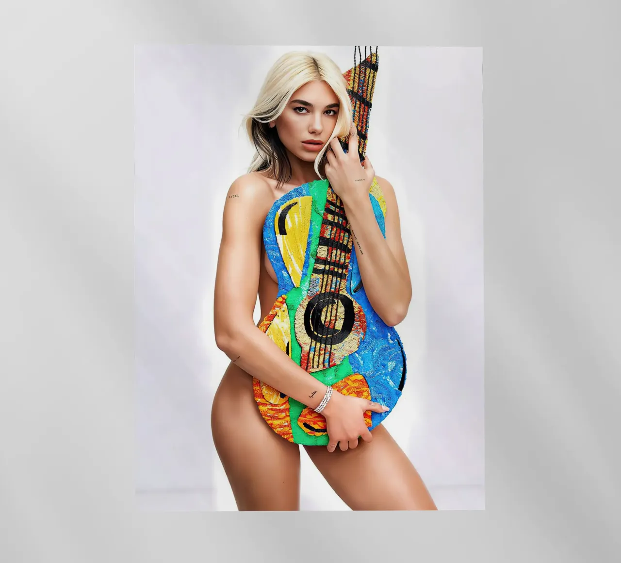 Dua Lipa backlit film by Musadad Shop