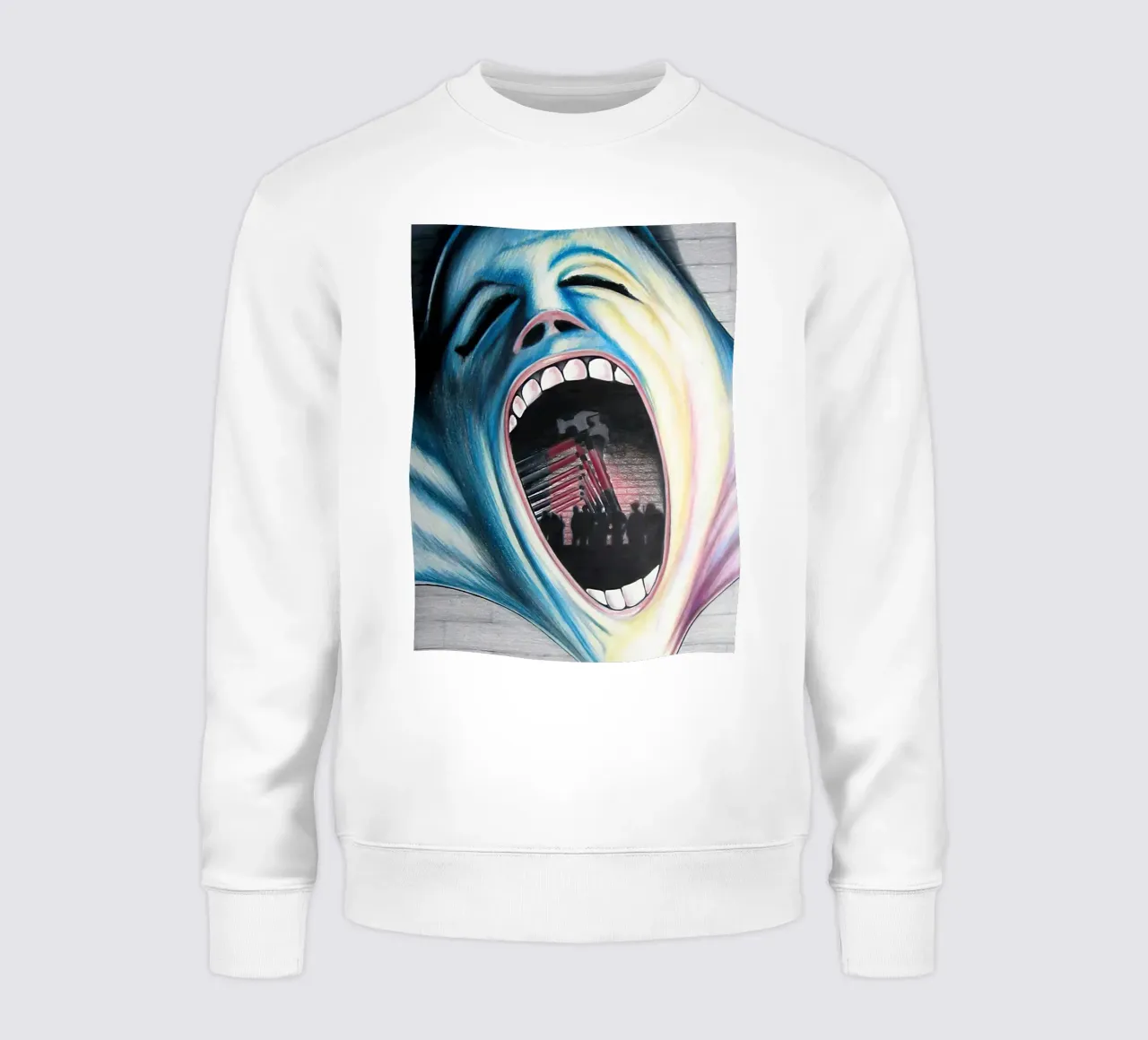 Pink Floyd The Wall felpa da Musadad Shop