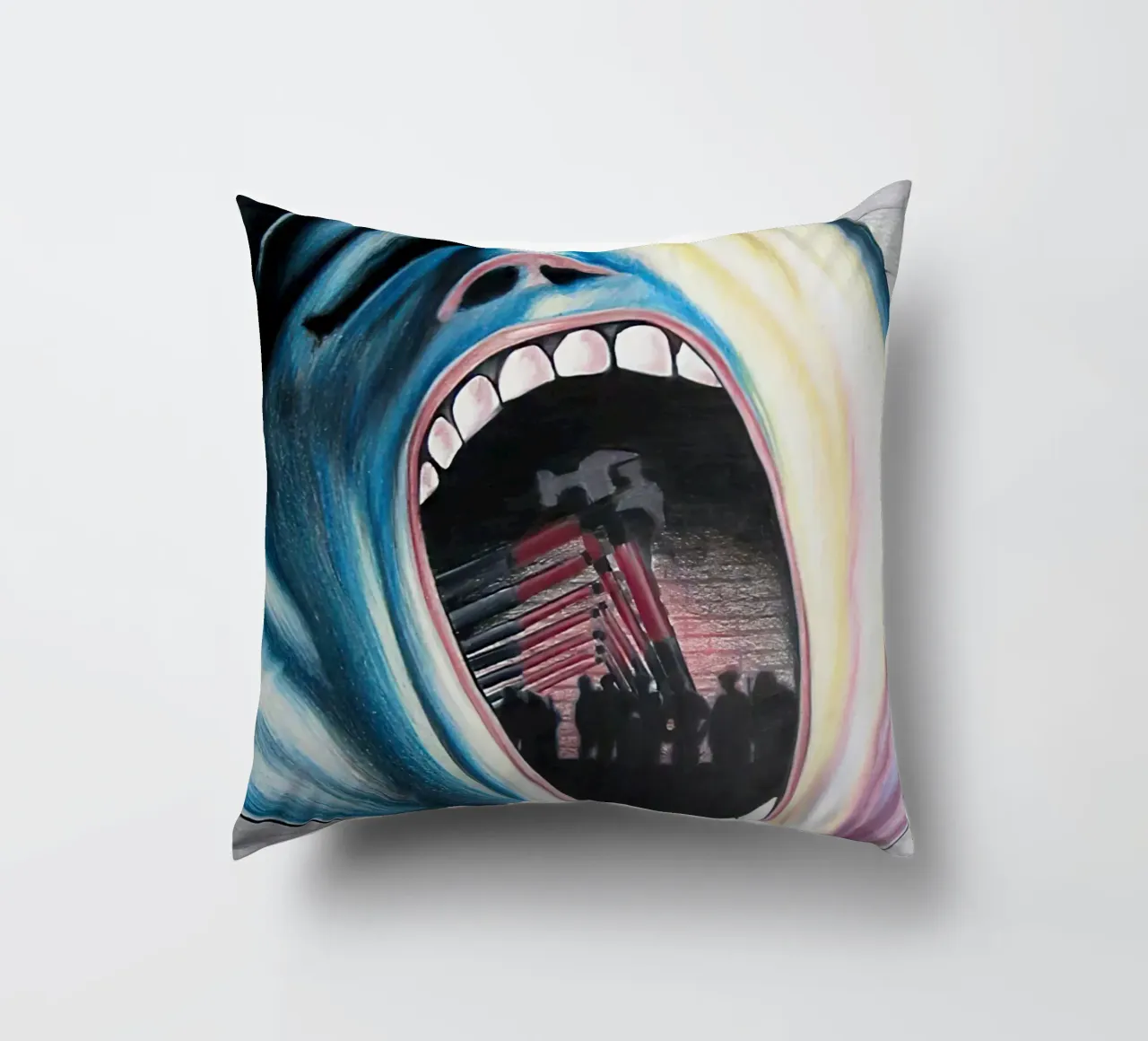 Pink Floyd The Wall cuscino da Musadad Shop