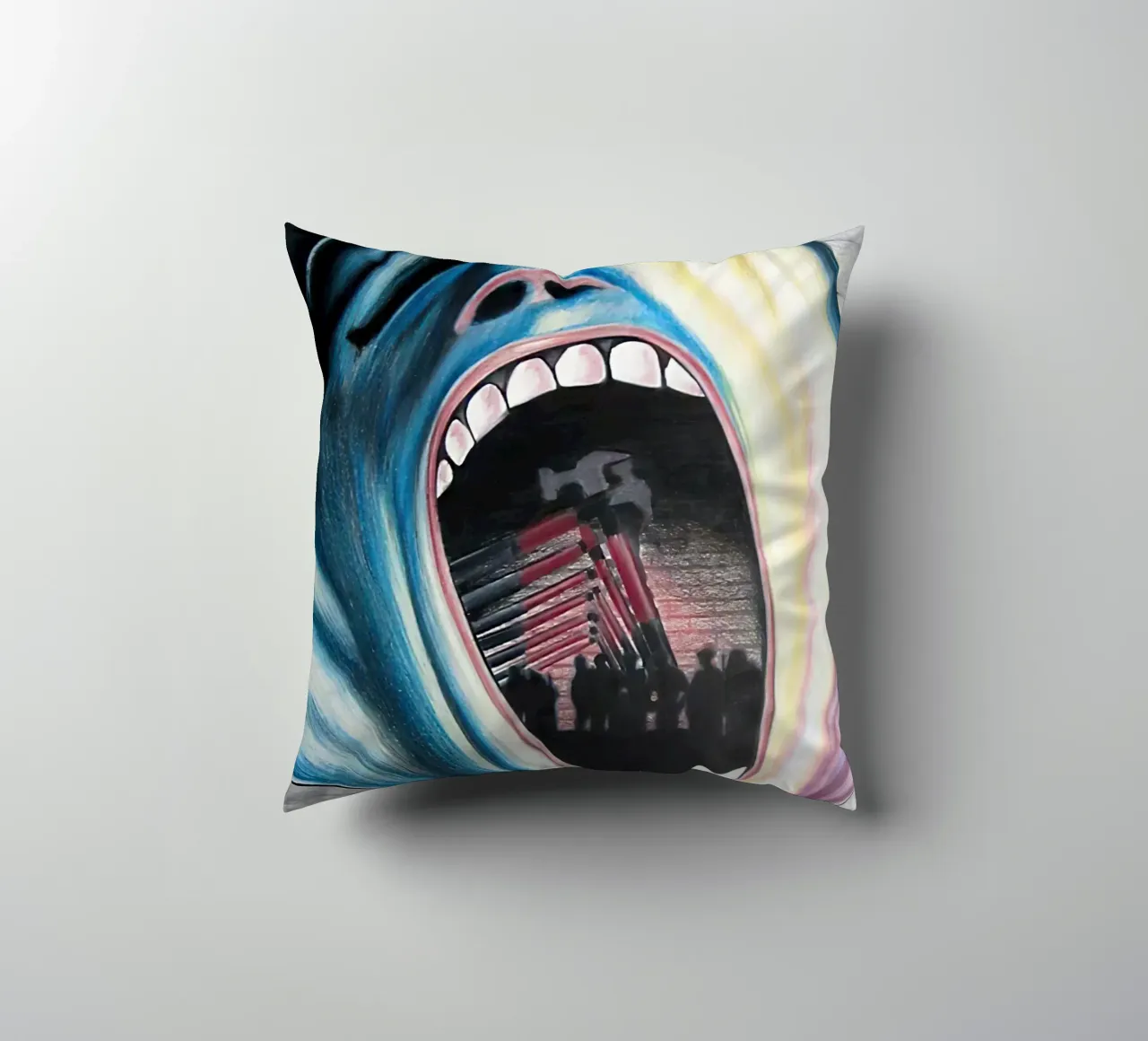 Pink Floyd The Wall cuscino da Musadad Shop