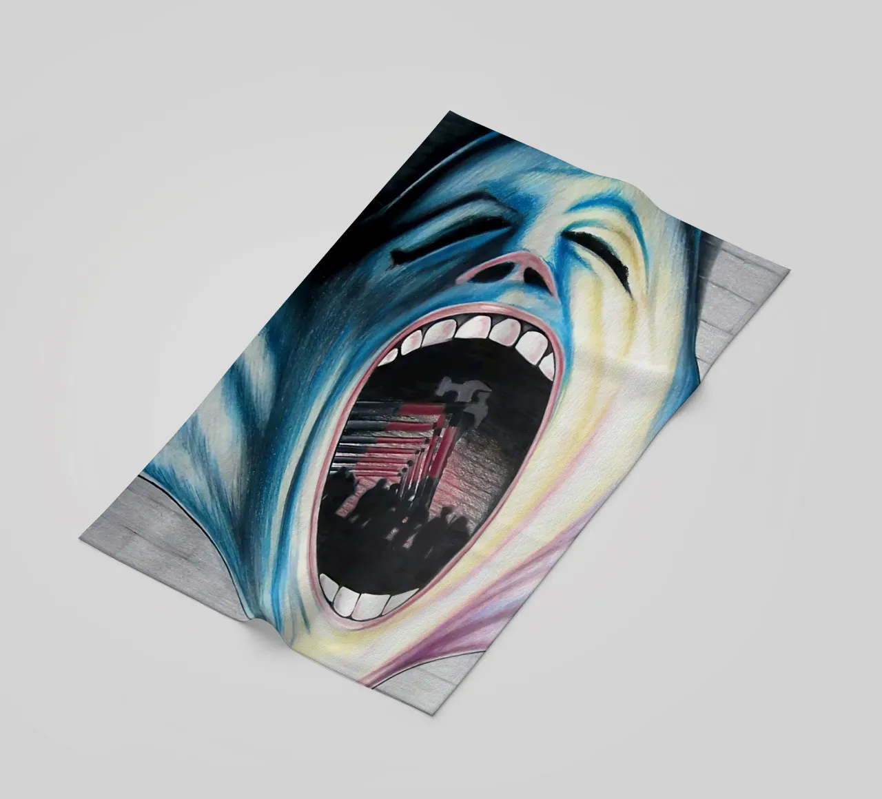 Pink Floyd The Wall telo mare da Musadad Shop