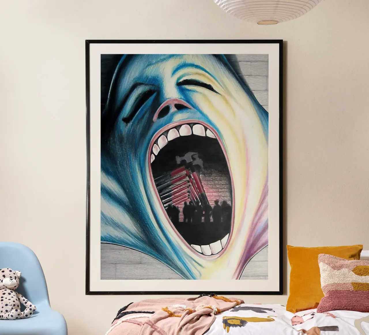 Pink Floyd The Wall carta hahnemühle da Musadad Shop