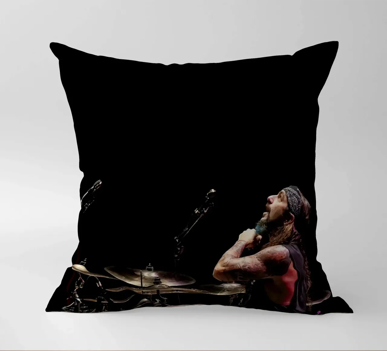 Mike Portnoy Dream Theater decorative cushion by Musadad Shop
