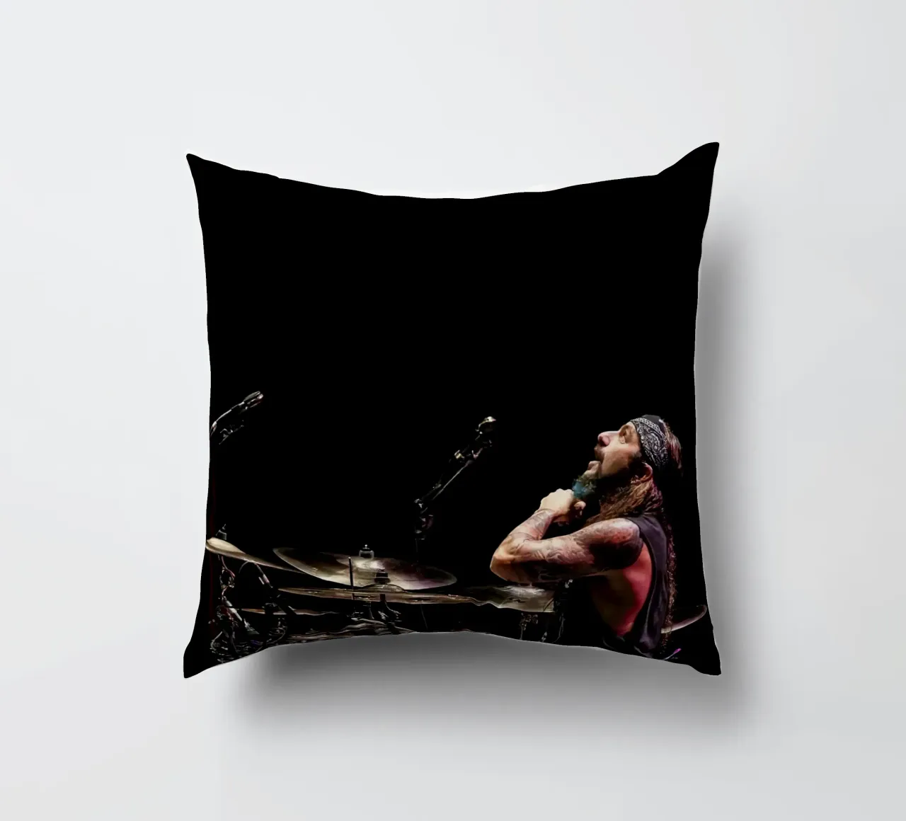 Mike Portnoy Dream Theater decorative cushion by Musadad Shop
