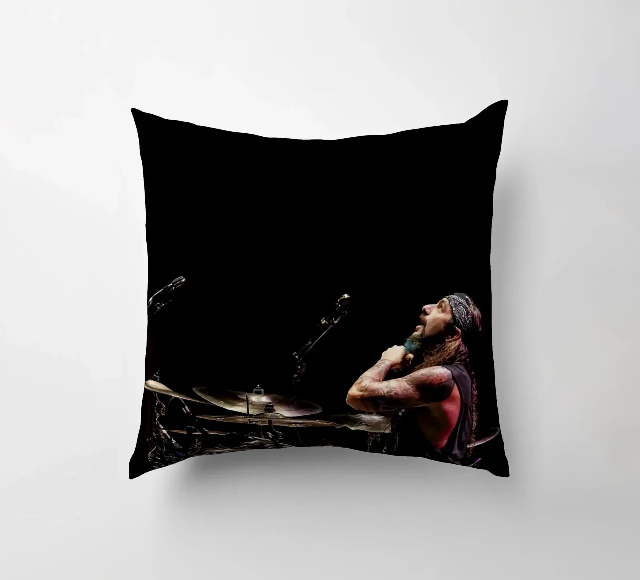 Mike Portnoy Dream Theater decorative cushion by Musadad Shop
