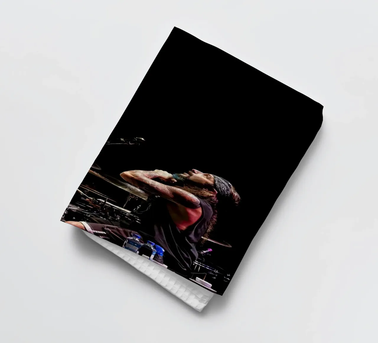 Mike Portnoy Dream Theater tea towel by Musadad Shop