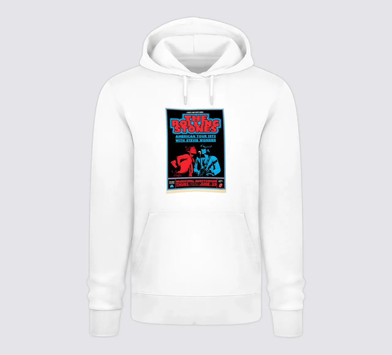 the rolling stones vinyl Album Cover Tin Sign Tour hoodie by DGUnder