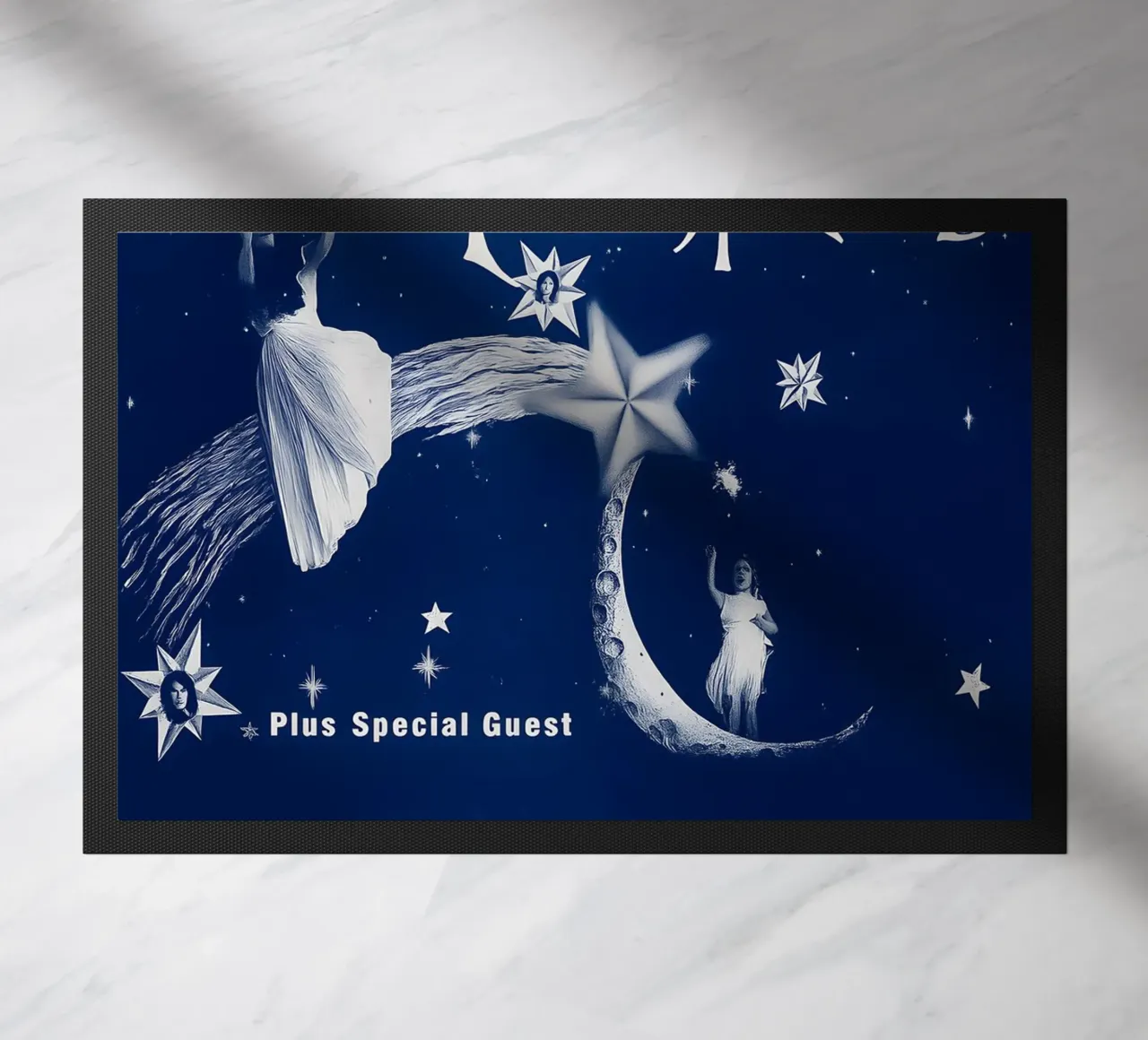 The Smashing Music Poster Pumpkins Wall Art Hanging doormat by DGUnder