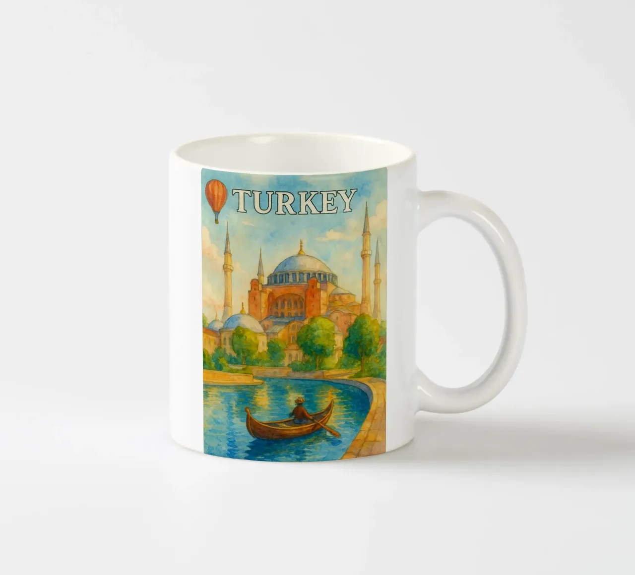 Turkey Painting Imagination ceramic mug by Diamond