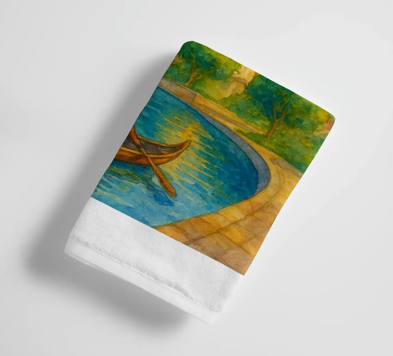 Turkey Painting Imagination towel by Diamond