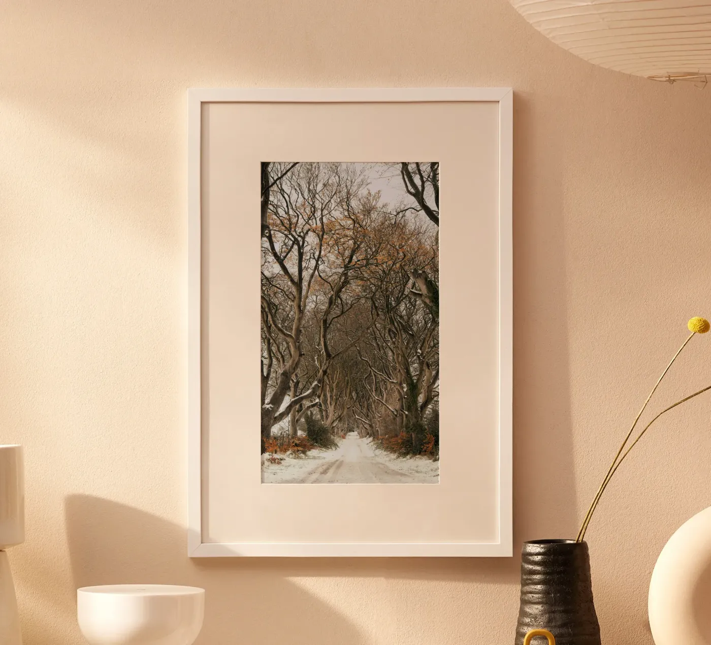 trees road poster by Earthly Visions