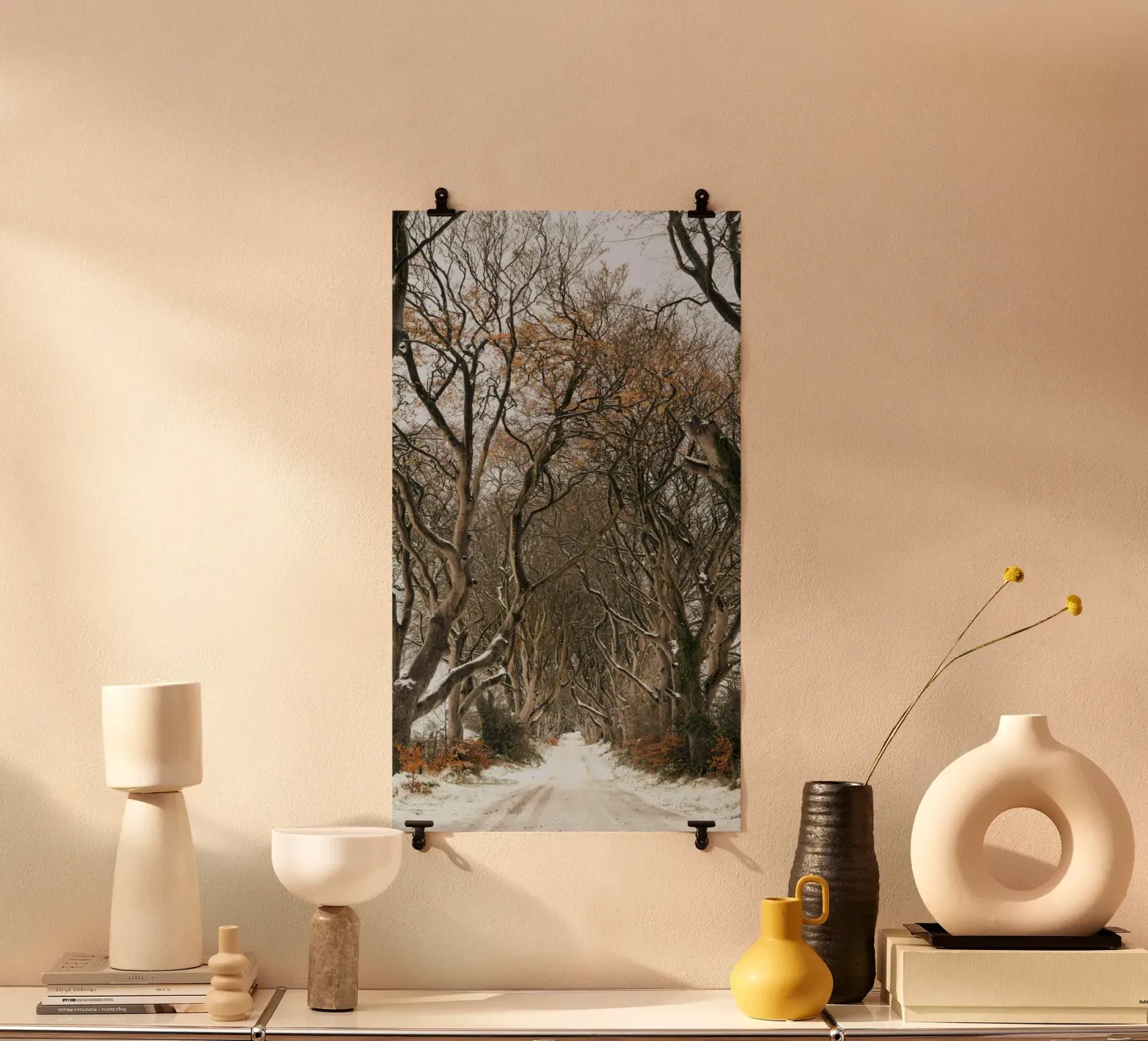 trees road poster by Earthly Visions