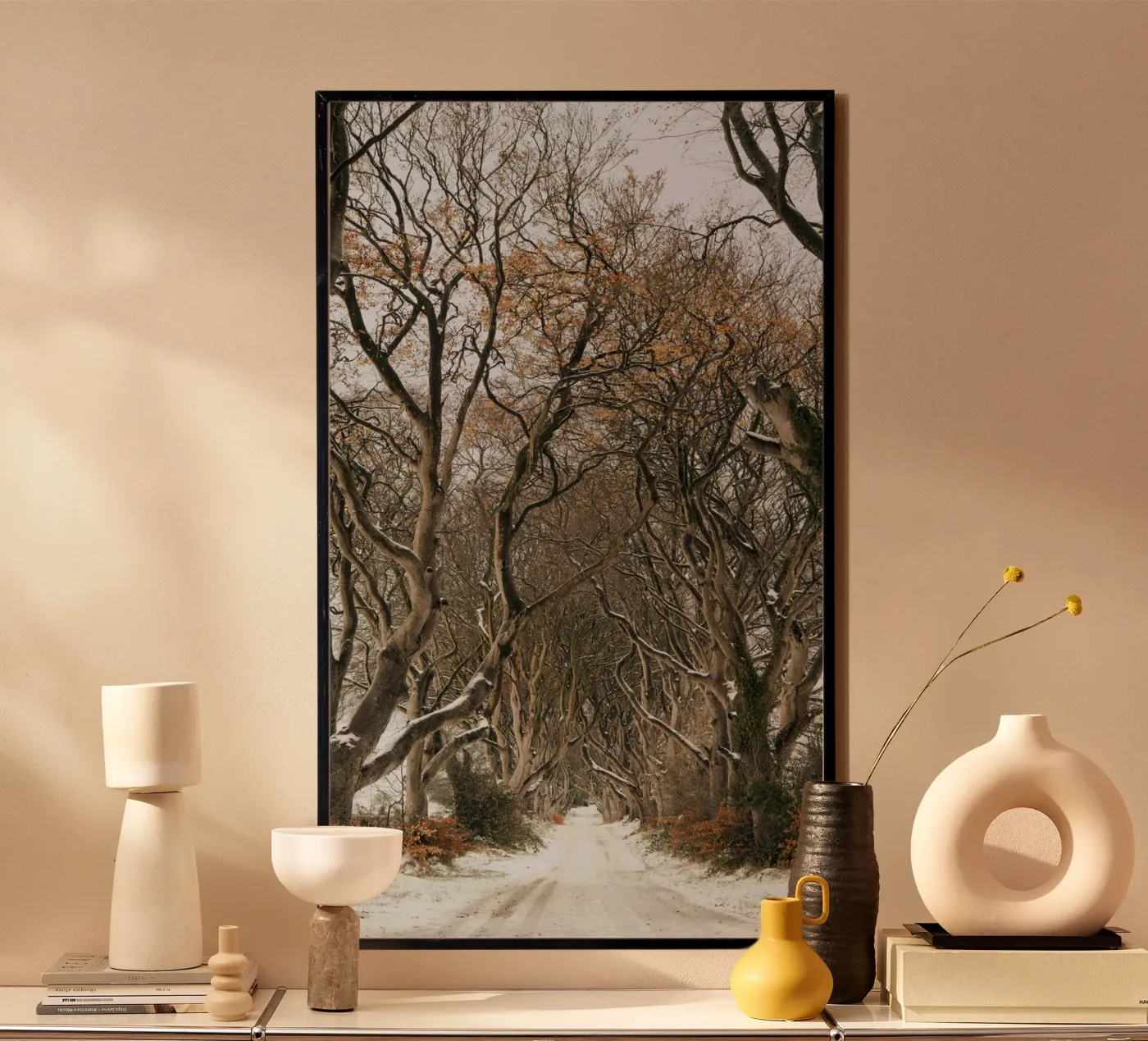 trees road poster by Earthly Visions