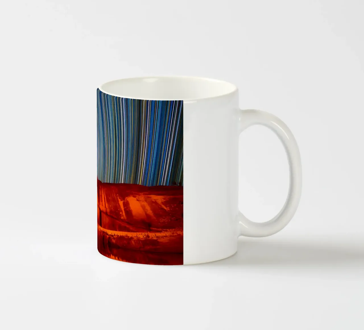 sentieri stellari cielo notturno tazza in ceramica da Earthly Visions