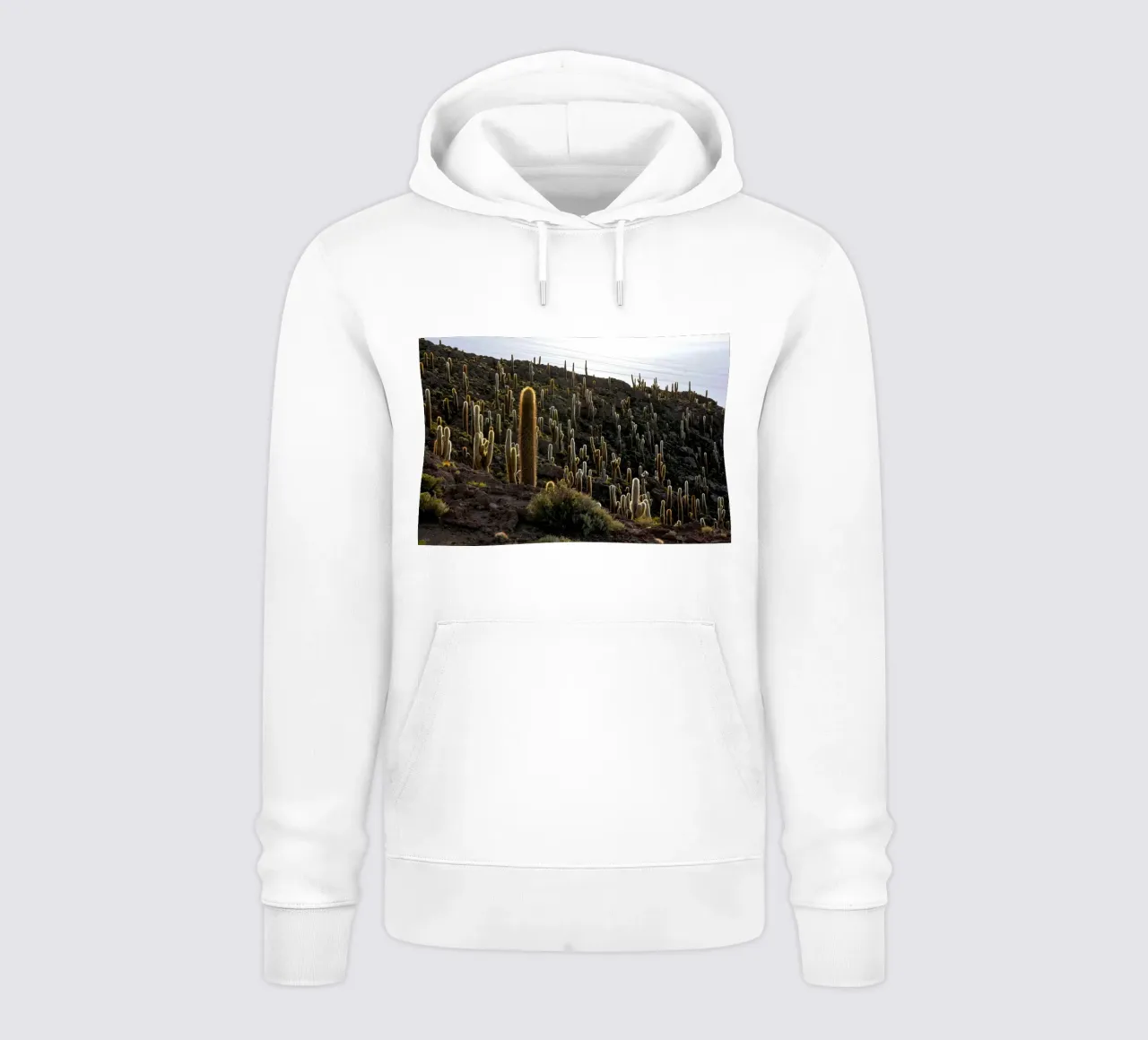 cactus del deserto felpa con cappuccio da Earthly Visions