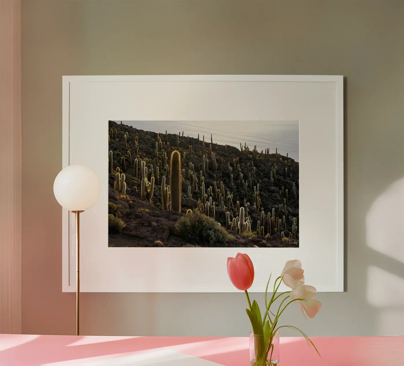 cactus desert poster by Earthly Visions