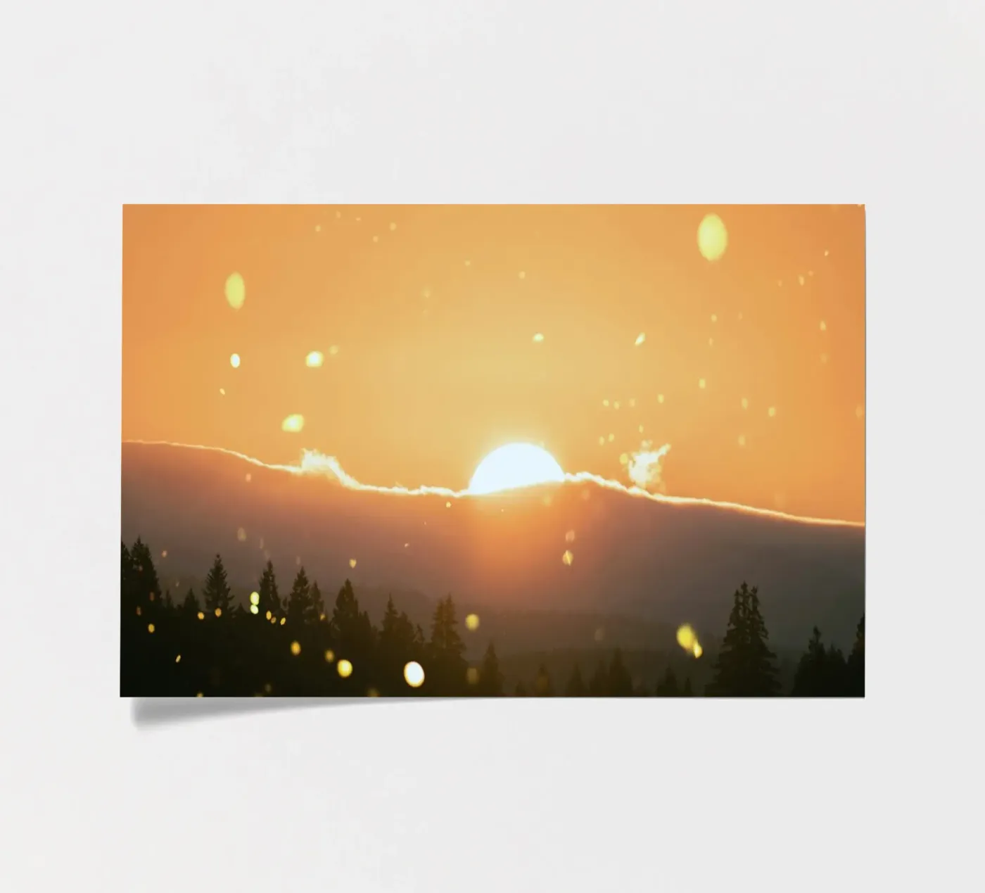 sunset sun sticker sheet by Earthly Visions