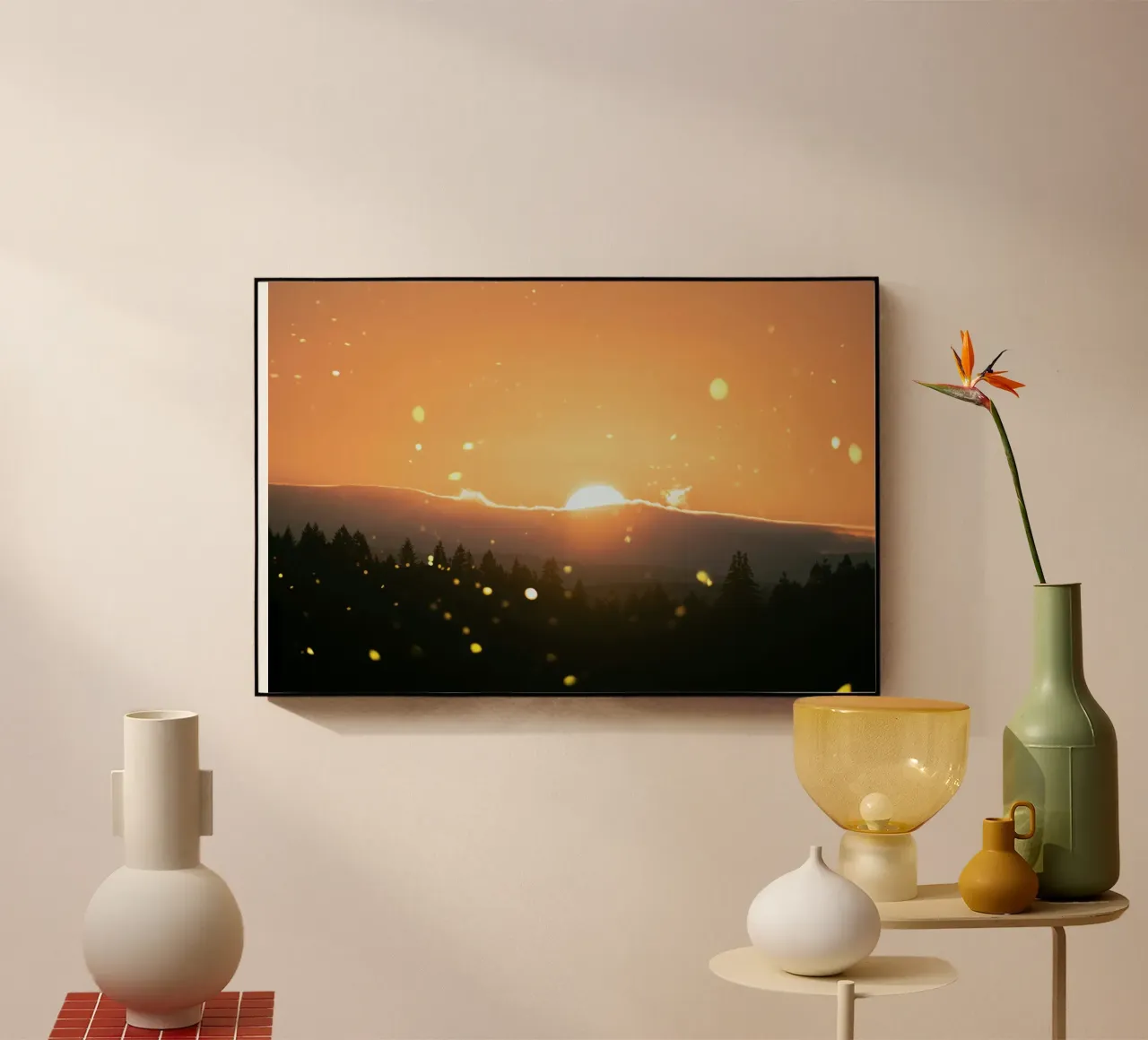 sunset sun plexiglass da Earthly Visions