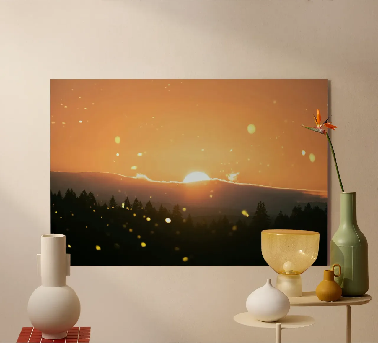 sunset sun plexiglass da Earthly Visions