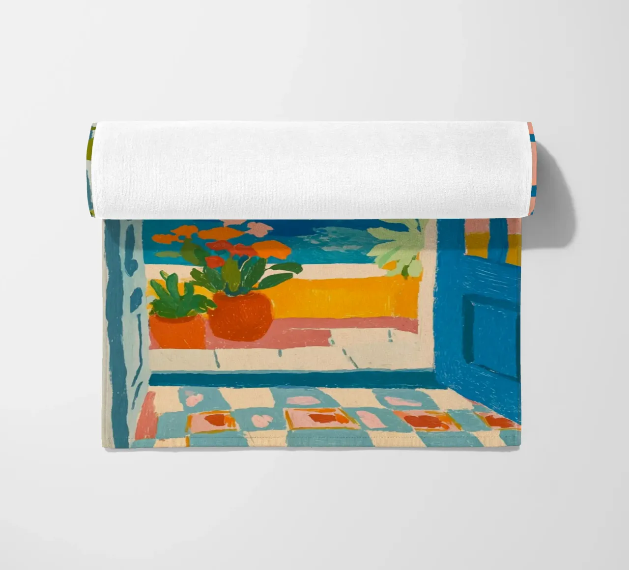 Vacanze con vista sul mare telo mare da Carinaprint