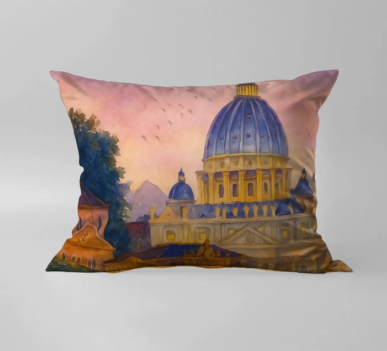 L'immaginazione pittorica vaticana cuscino da Diamond
