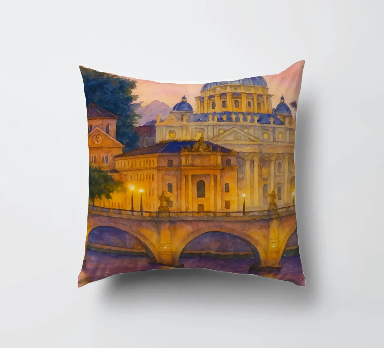L'immaginazione pittorica vaticana cuscino da Diamond