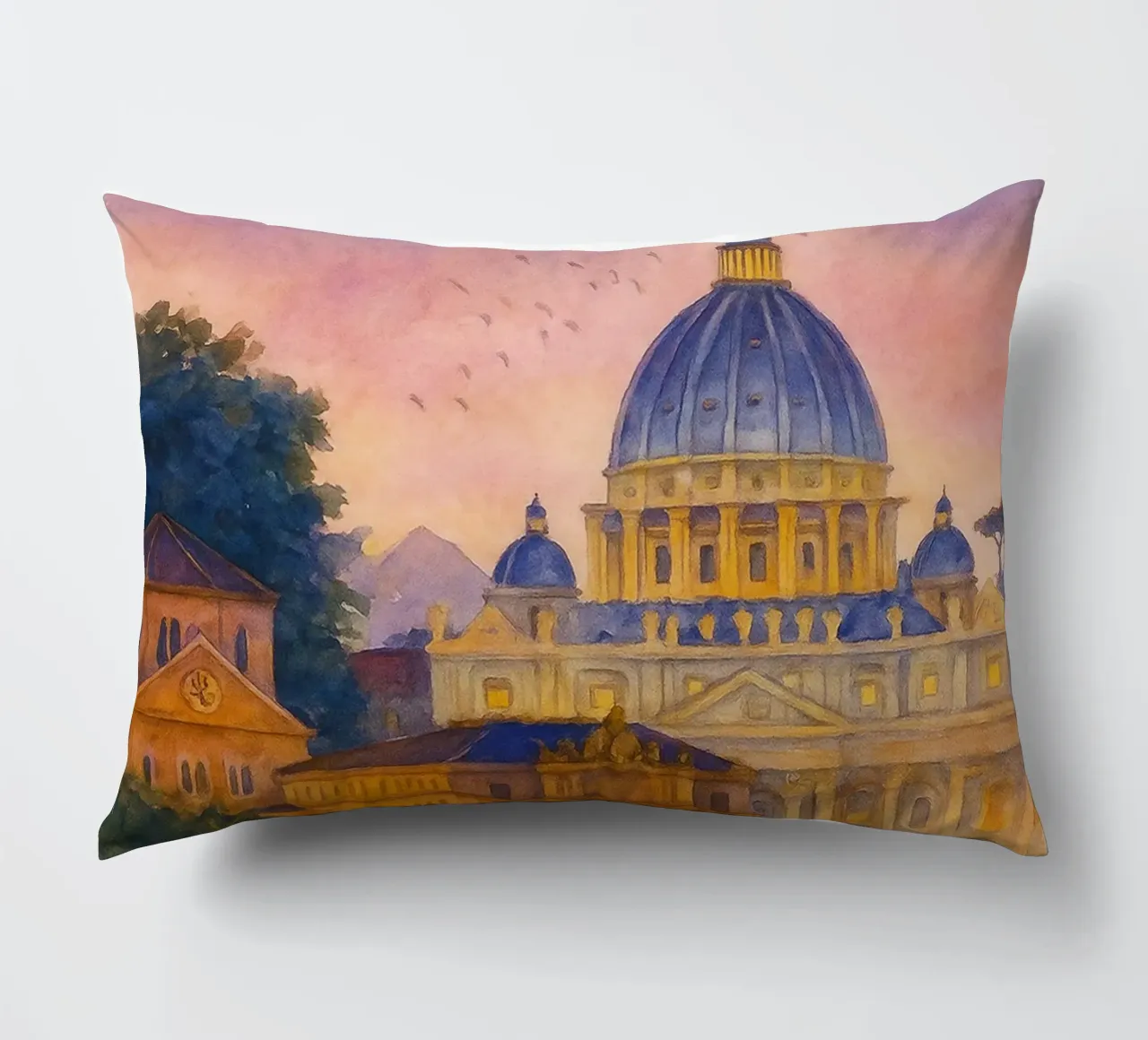 L'immaginazione pittorica vaticana cuscino da Diamond